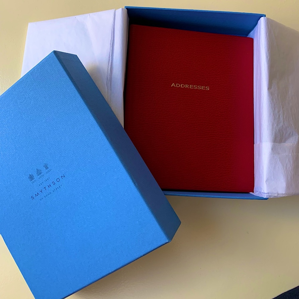 *New* SMYTHSON OF BOND STREET Address Book